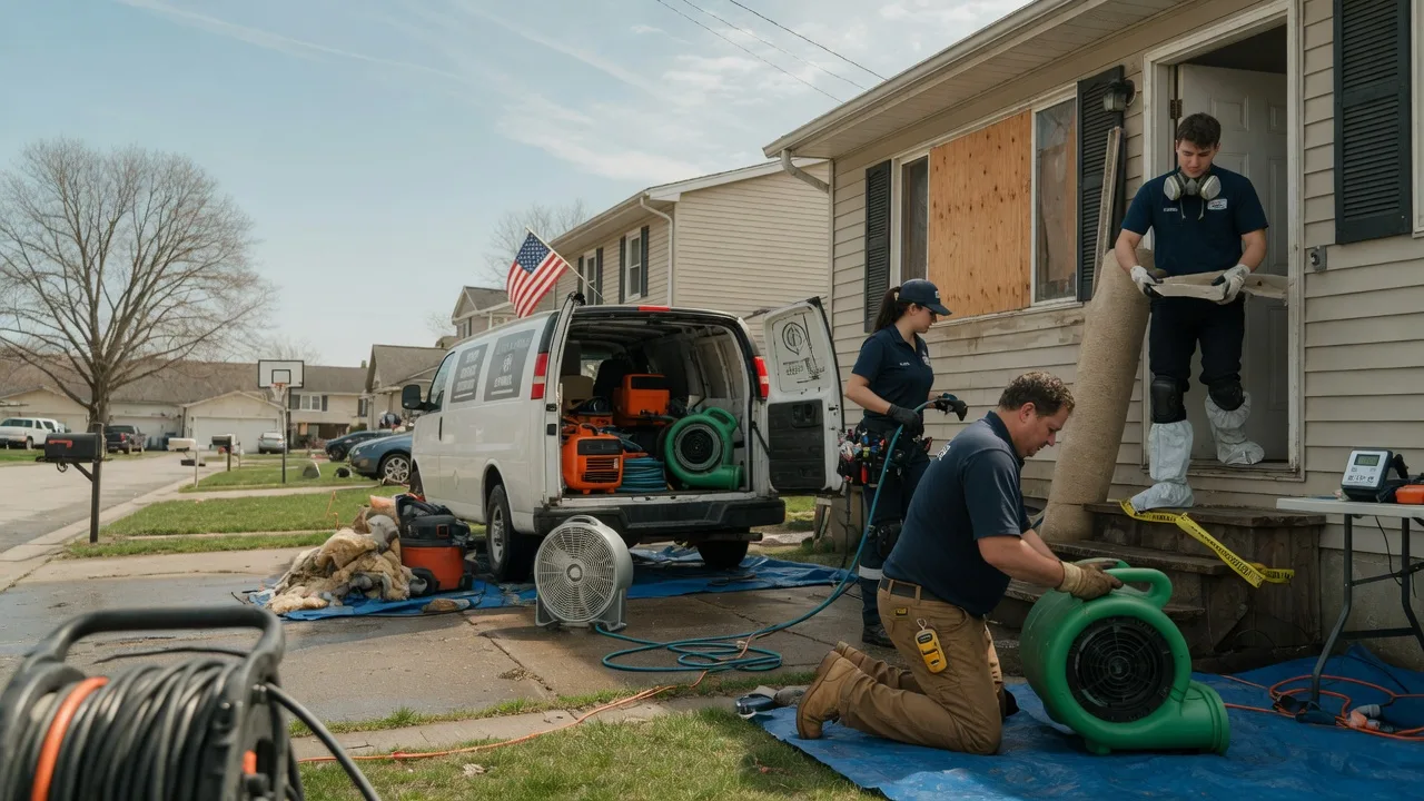 Water Damage Restoration in Dorrance, KS near me